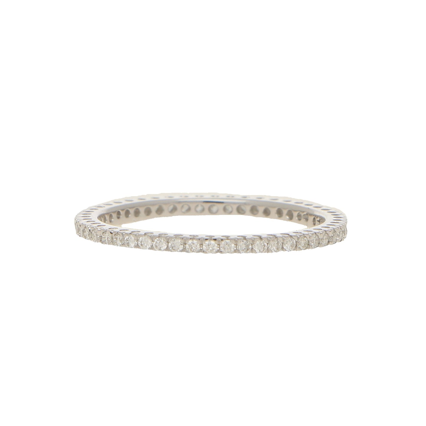 18 Carat White Gold 0.30 Full Eternity Ring