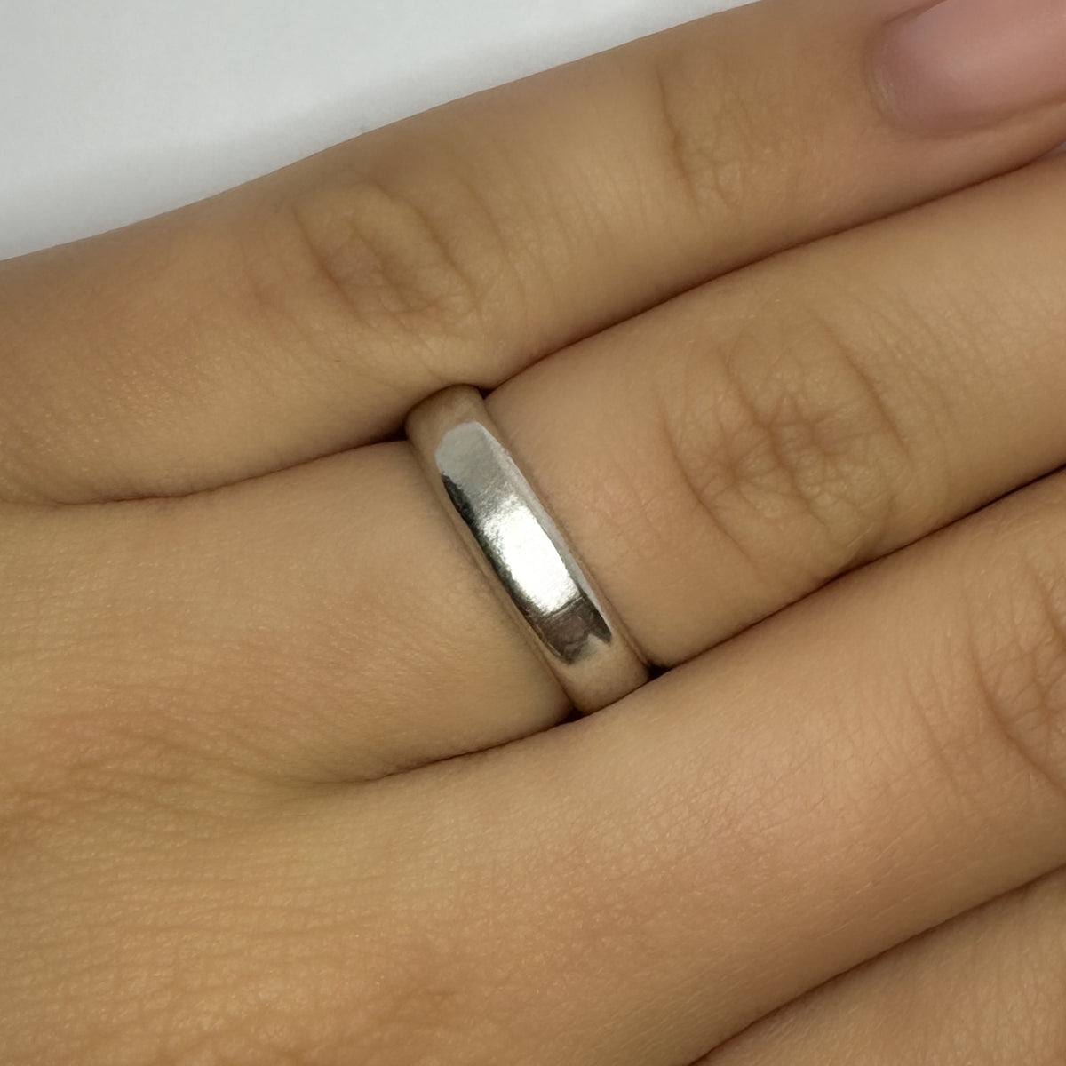 Tiffany Platinum Band Ring