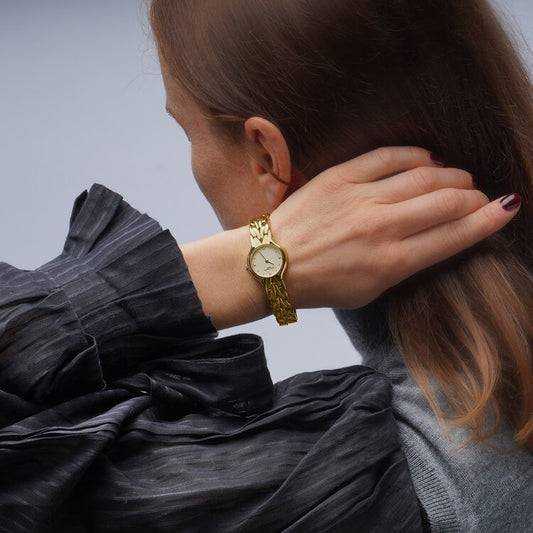 Patek Philippe La Flamme 18ct Yellow Gold Ladies Quartz Watch