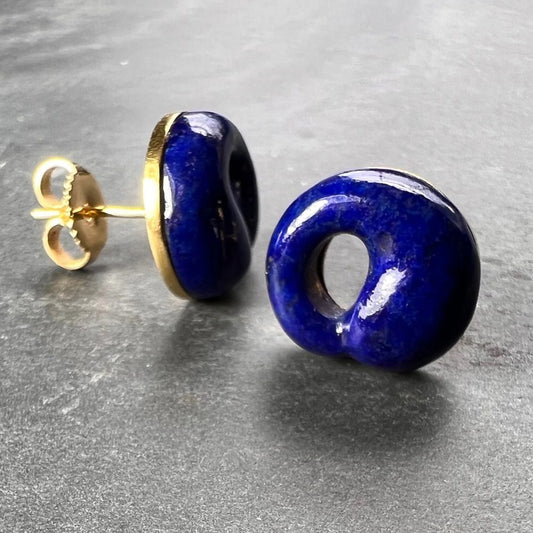 Elsa Perretti for Tiffany and Co Lapis Lazuli Earrings