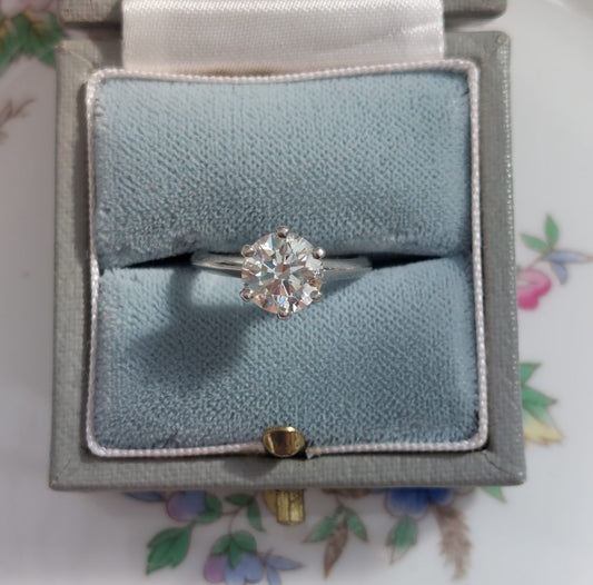 1.80ct Diamond Solitaire Engagement Ring