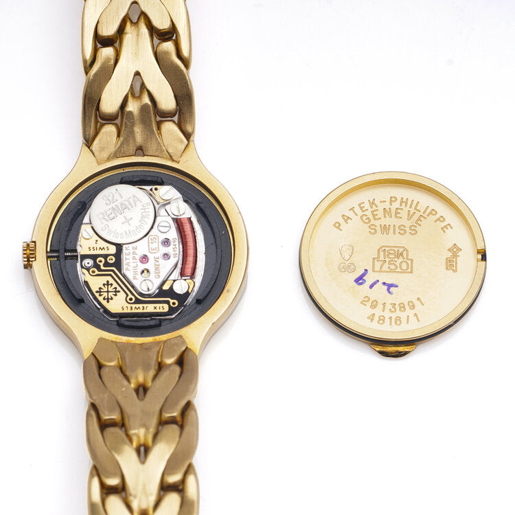 Patek Philippe La Flamme 18ct Yellow Gold Ladies Quartz Watch