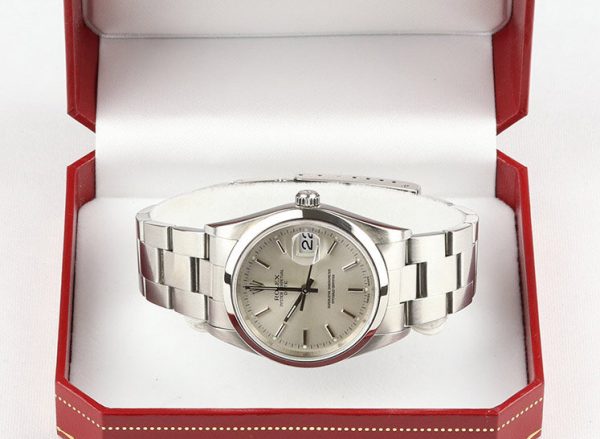 Rolex Oyster Perpetual Date 15200 Stainless Steel Automatic Watch