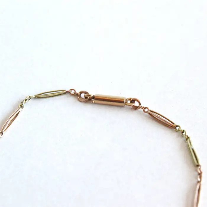 Antique Russian Multi Gemstone Necklace, Circa 1890s