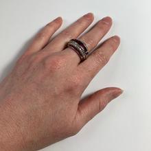 Oscar Heyman Ruby Diamond and Platinum Dress Ring; set with 4.80cts step cut rubies and 0.80cts round brilliant cut diamonds. Numbered 20544. Made in 1935 by Black Starr and Frost for Oscar Heyman Brothers