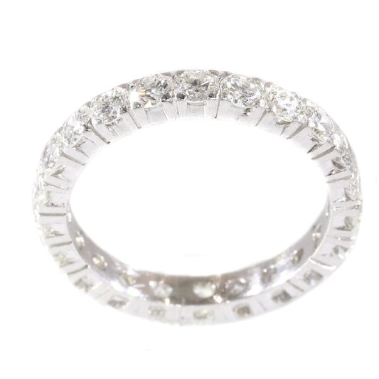 Estate diamond eternity band