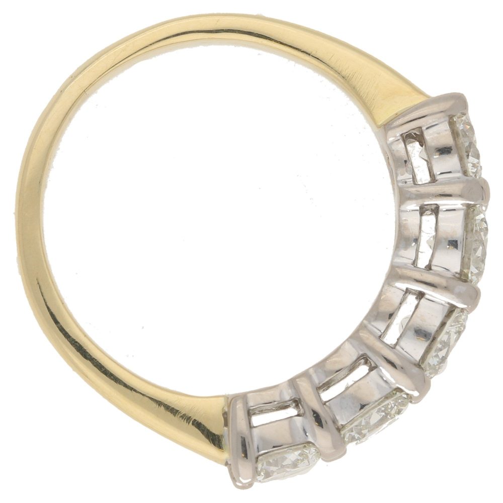 2ct Diamond Five Stone Ring in 18ct Gold