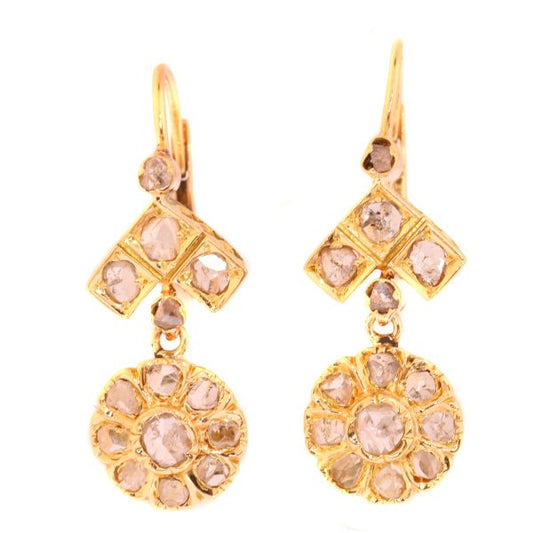 Vintage Diamond Earrings