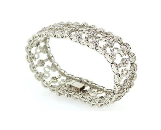 Diamond Bracelet, 6.00 carats, 18ct White Gold