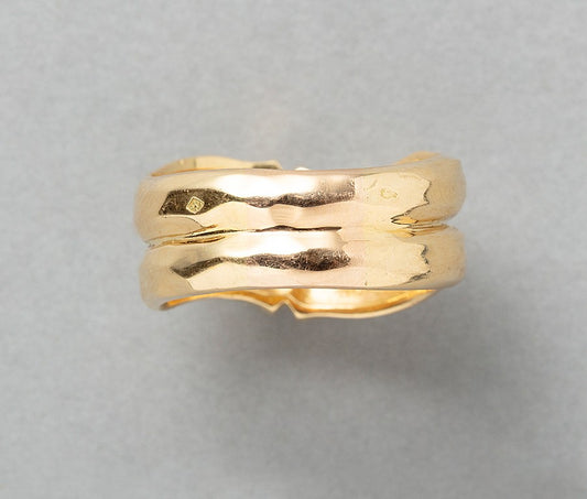 Cartier 18ct Gold Bamboo Ring