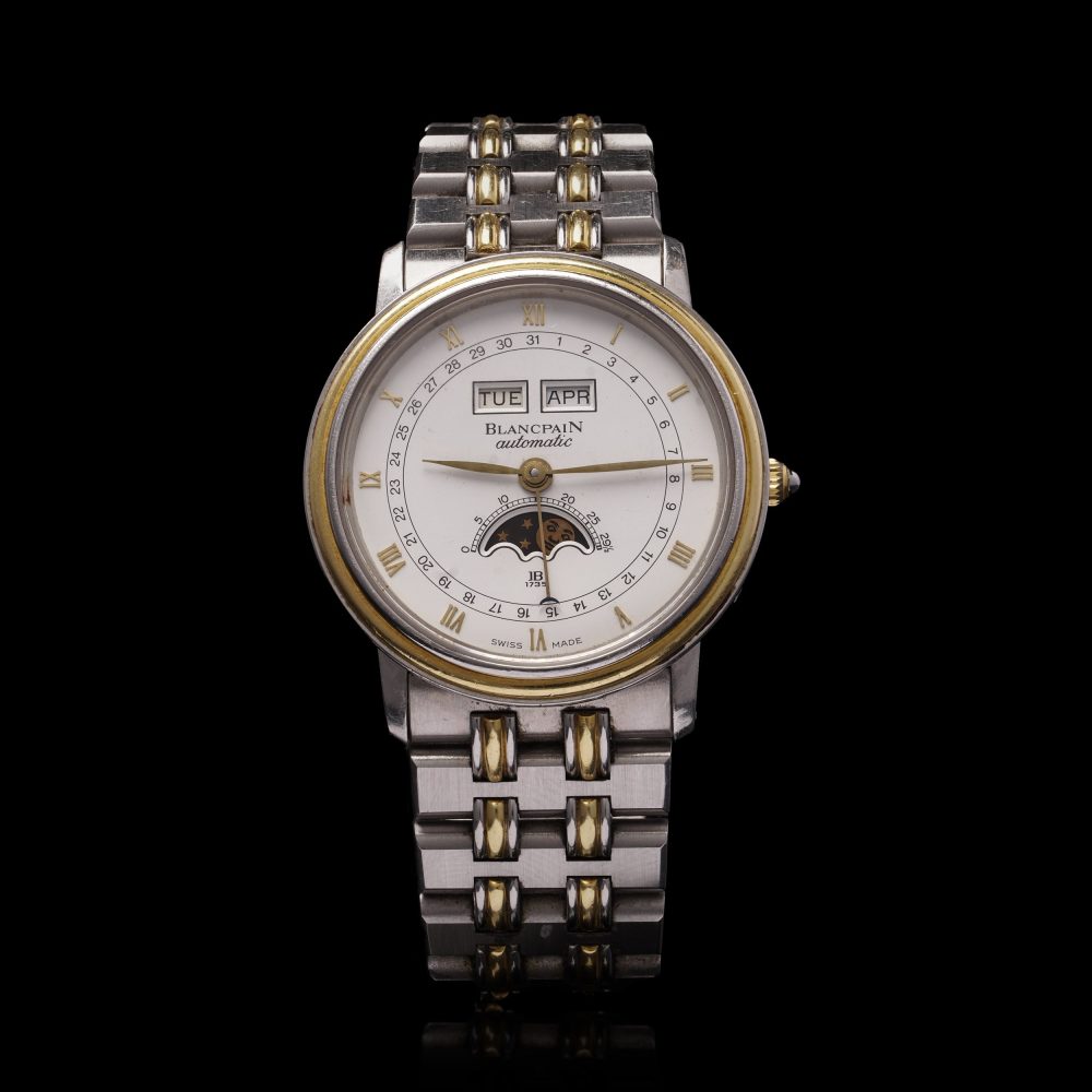 Blancpain Villeret Ref. 6595 Moon Phase Triple Calendar Watch