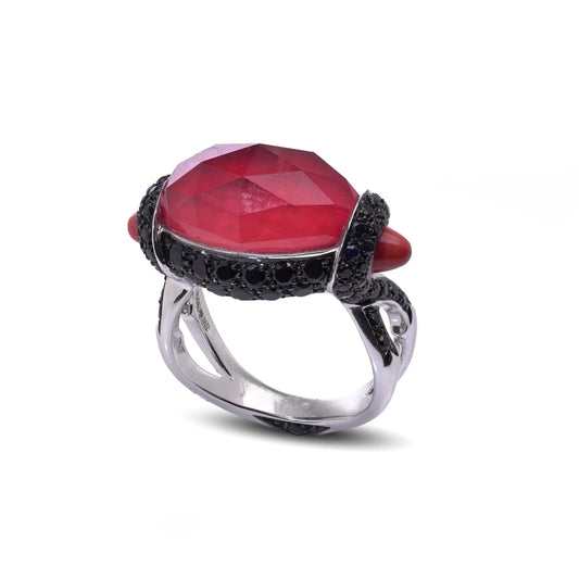 Stephen Webster Crystal Haze Ring in 18ct White Gold
