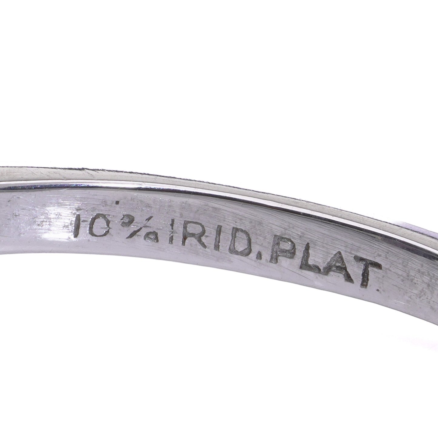 6ct Purple Spinel and Baguette Diamond Engagement Ring in Platinum