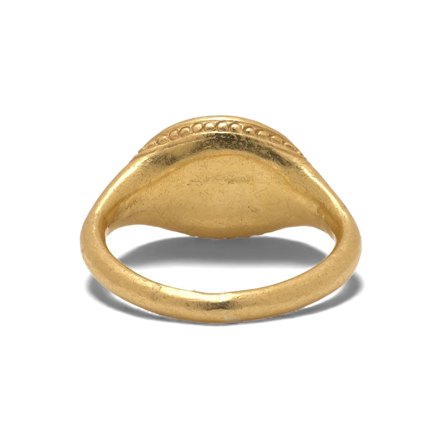 22 Carat Antique Gold Signet Ring With Griffon Motif, c.18th Century