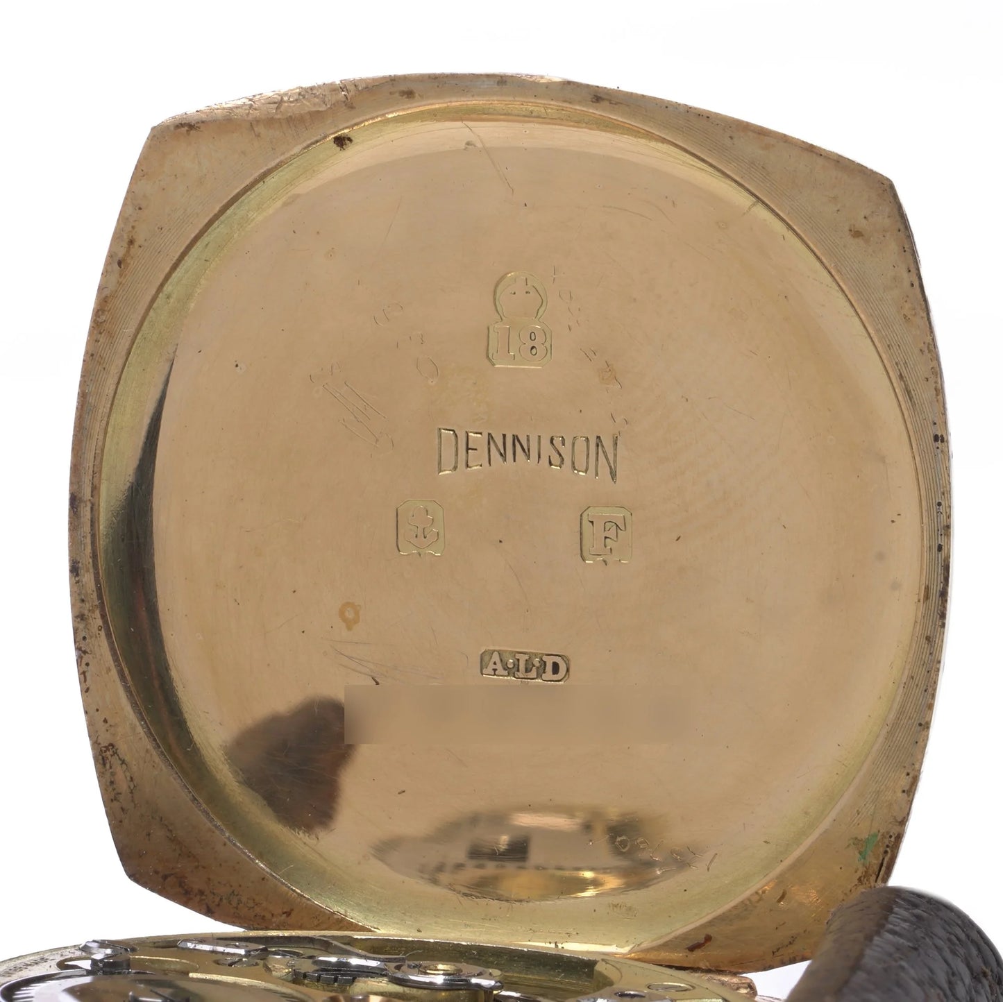 Birch & Gaydon Ltd 18 Carat Gold Manual Wind Wristwatch, 1930