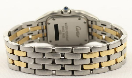 Vintage Cartier Panthere Ladies Steel and 18ct Gold 22mm Quartz Watch, Circa 1990s