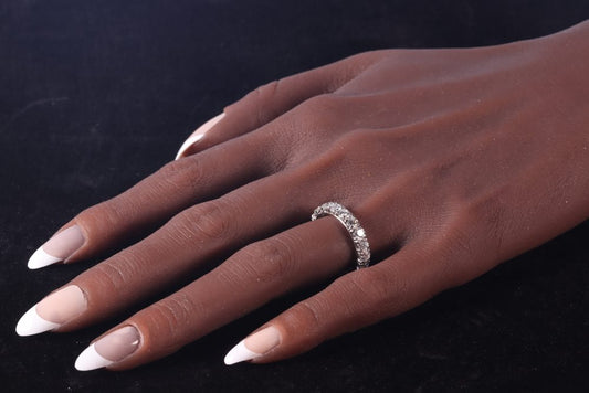 Vintage 3.20ct Diamond Full Eternity Ring