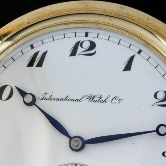 IWC Antique 14ct Gold Presentation Pocket Watch, Circa 1900