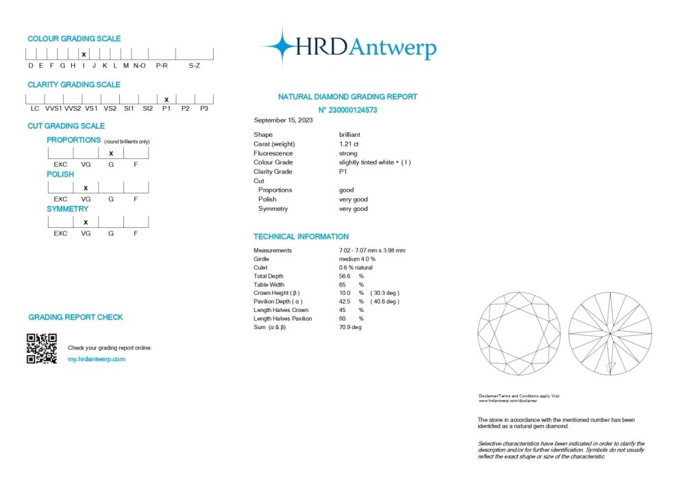 Vintage Platinum Brilliant Cut Diamond Stud Earrings 2.40 carats