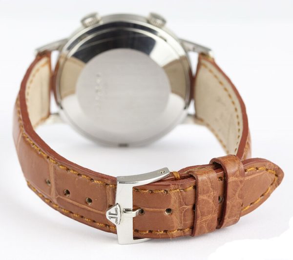 Vintage 1950s Jaeger LeCoultre Memovox Alarm Stainless Steel Automatic