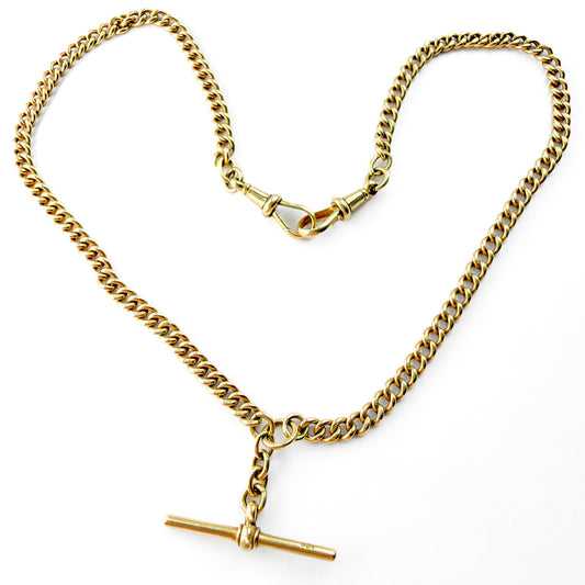 17" Curb Link Albert Chain