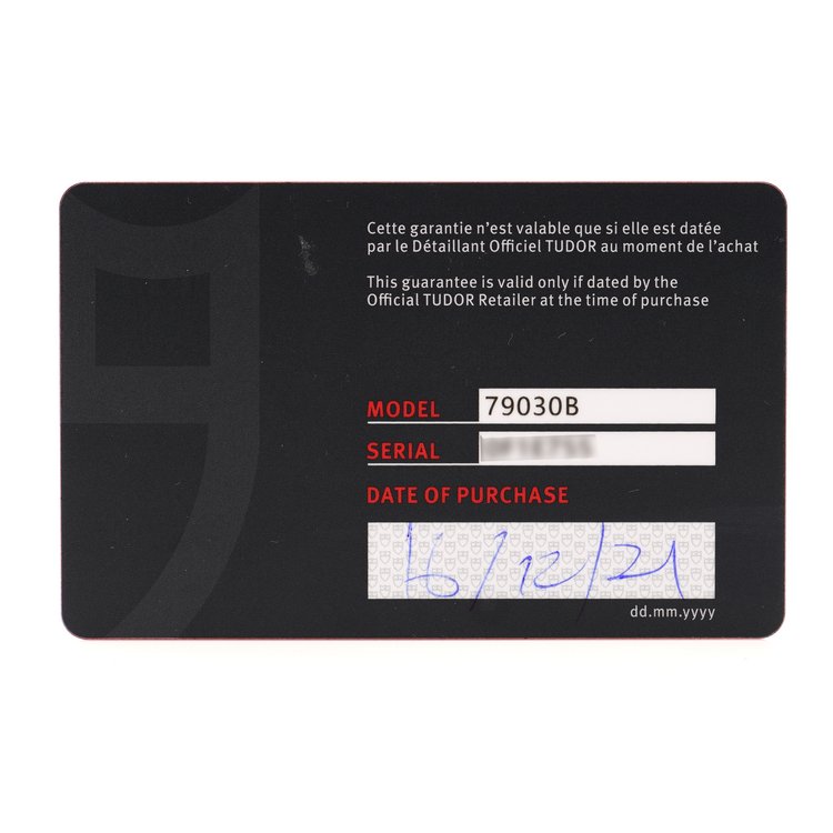 Tudor Black Bay Fifty Eight Navy Blue Automatic Watch