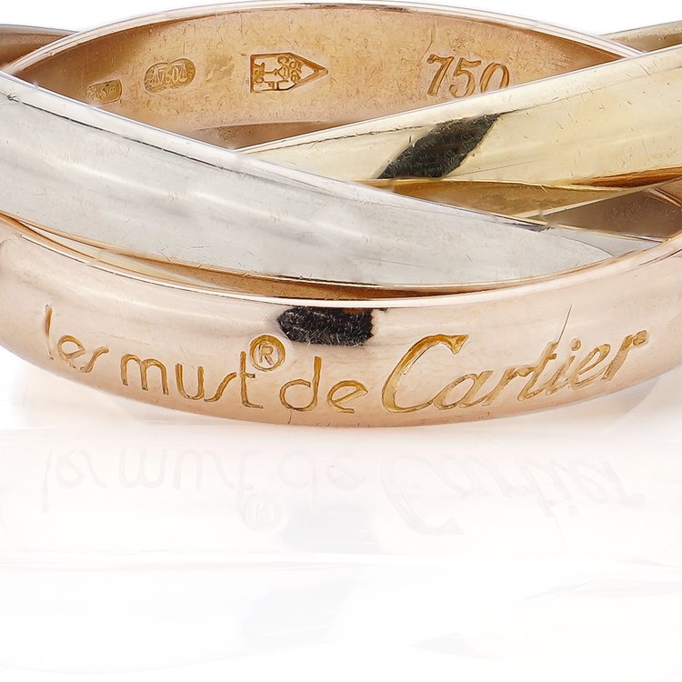Cartier Les Must de Cartier Trinity Gold Ring