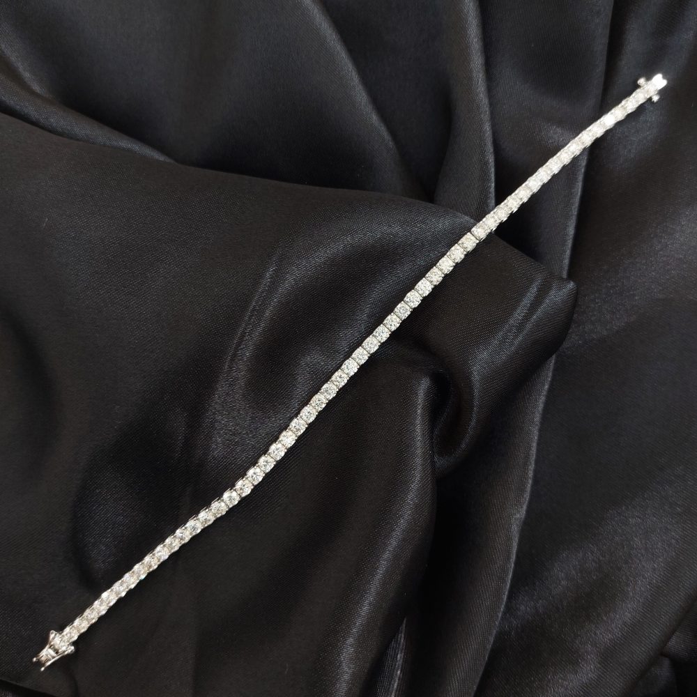 5.65ct Diamond Tennis Bracelet