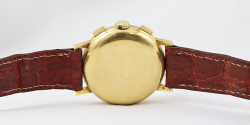 Longines Vintage Chronograph 18ct Yellow Gold 36mm Manual Watch