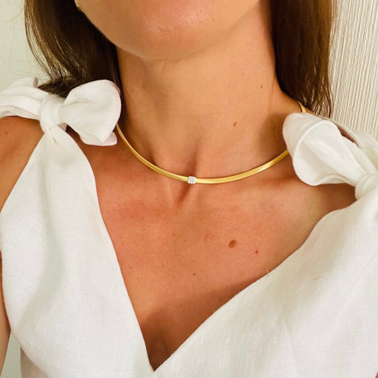 Marco Bicego 18ct Yellow Gold Necklace with Diamonds