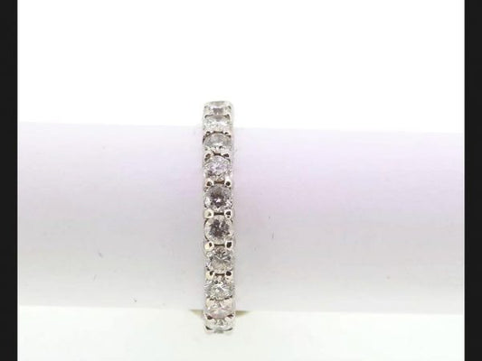 Full Eternity Diamond Ring, Claw Set, 1.88 carats