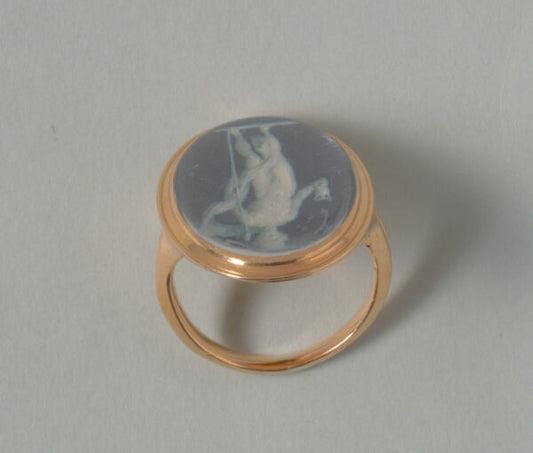 Antique Georgian Jacques Joseph de Gault Trompe L’Oeil Ring
