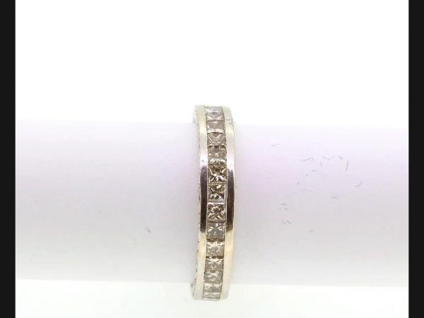 Full Eternity Diamond Ring, Channel Set, 1.50 carats