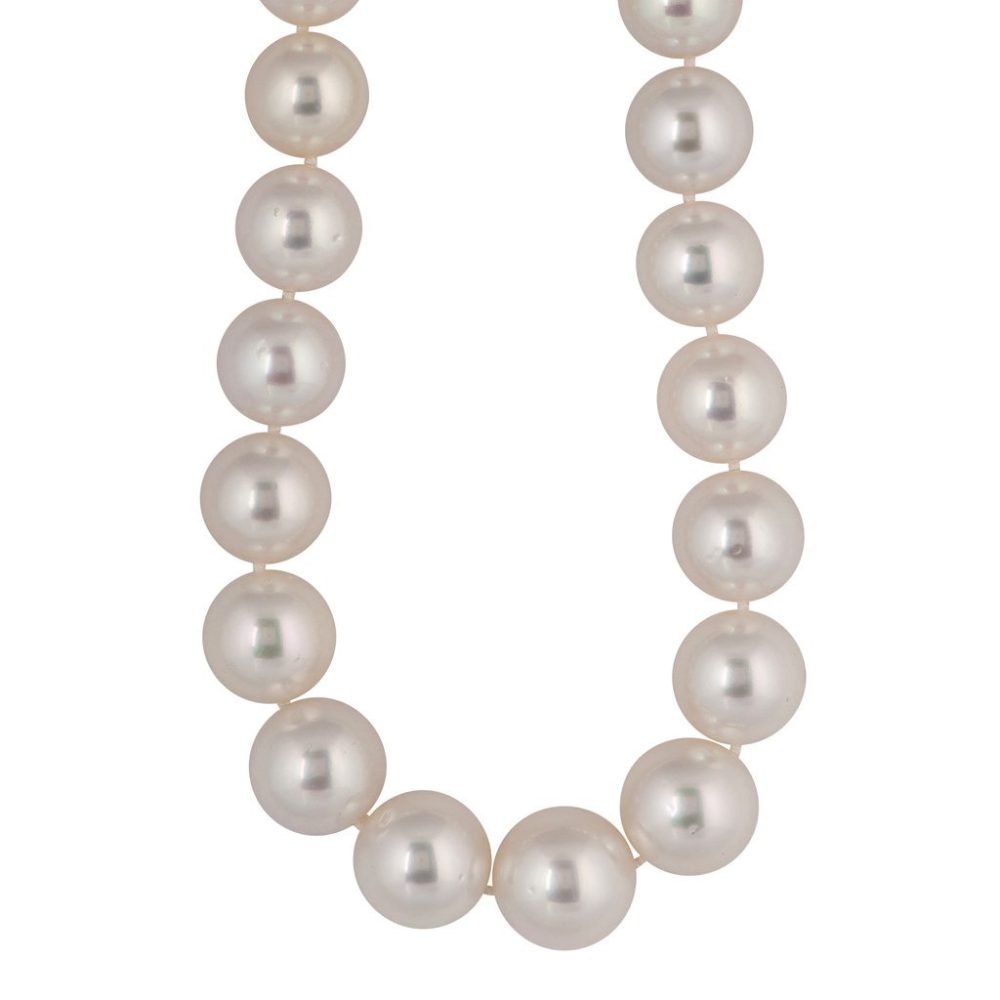 South Sea Pearl and Diamond Necklace