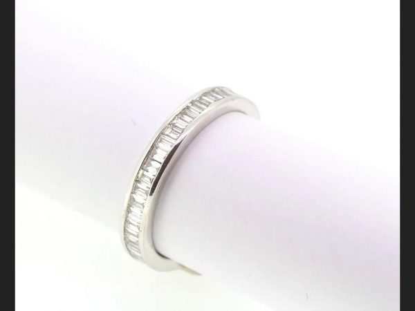 Full Eternity Diamond Ring, Channel Set, 1.40 carats (est)