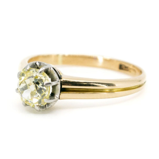 Antique Victorian Diamond Solitaire Ring