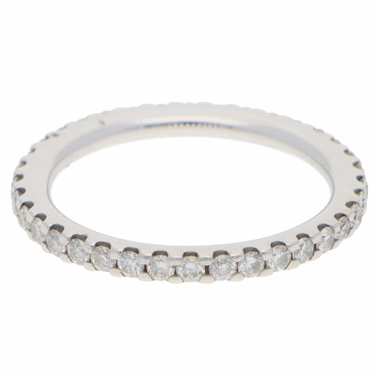 Diamond Full Eternity Ring in Platinum