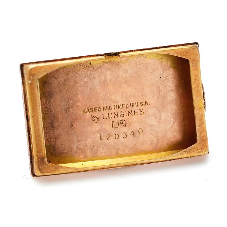 Vintage Longines 120340 Gold Manual Watch