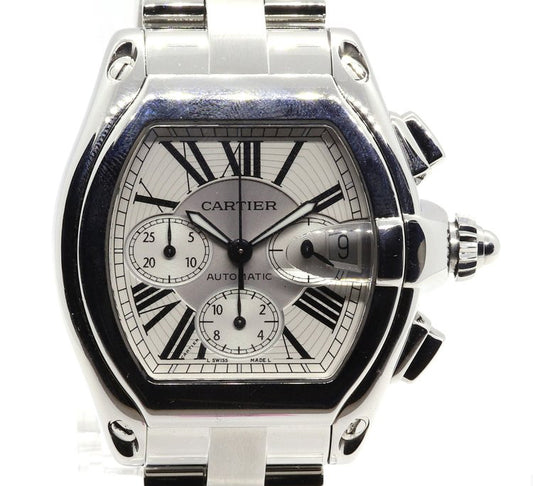 Cartier Roadster 2618 Stainless Steel 40mm Automatic Chronograph Watch, Circa 2010