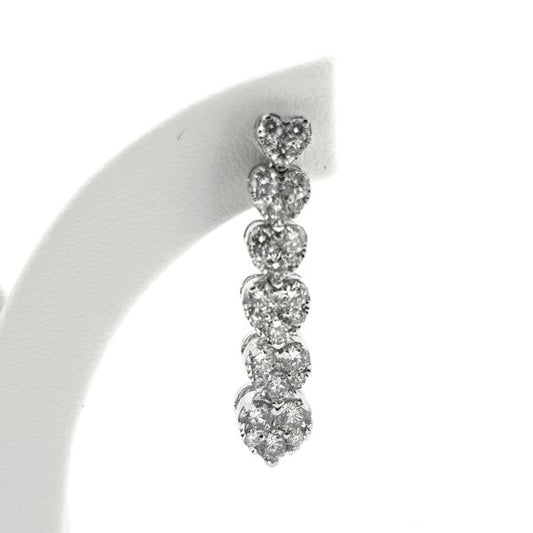 2cts Diamond Drop Earrings