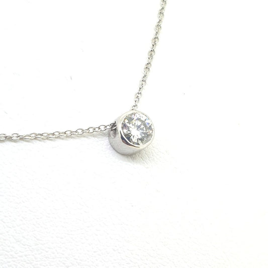 0.51ct Diamond Solitaire Pendant with Chain
