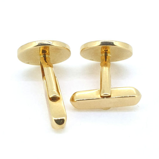 Bvlgari Lapis Lazuli and 18ct Yellow Gold Cufflinks