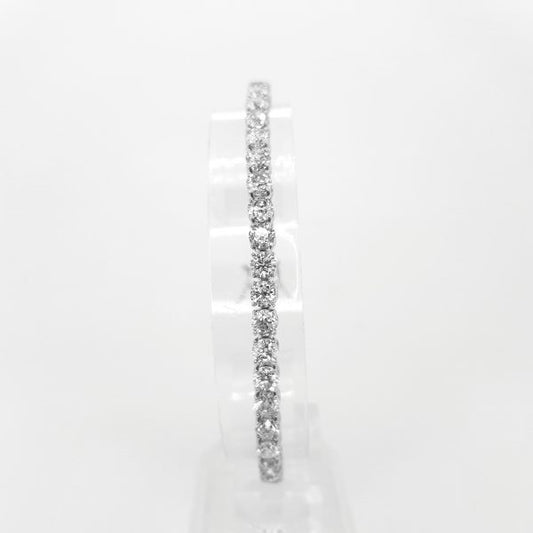 Diamond Line Bracelet, 11.10 carats, G colour, SI clarity, in 18ct white gold