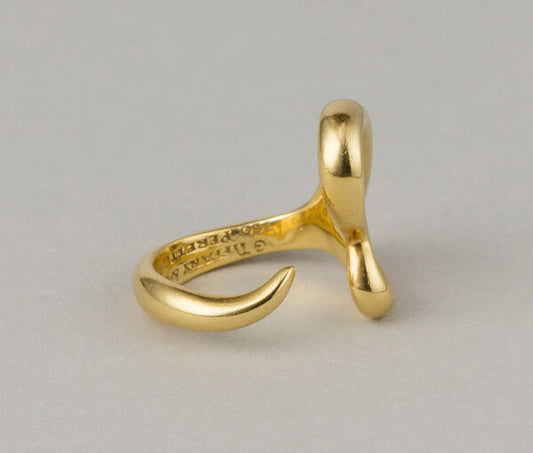 Tiffany and Co 18ct Gold Heart Ring by Elsa Peretti