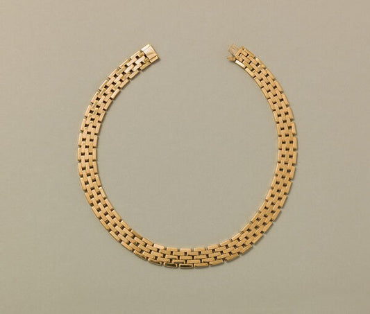 Cartier Panthere 18ct Yellow Gold Necklace, Signed and Numbered