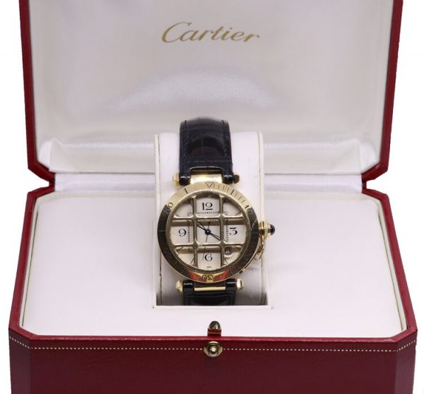 Cartier Pasha 18ct Yellow Gold Automatic Watch with Removeable Grill