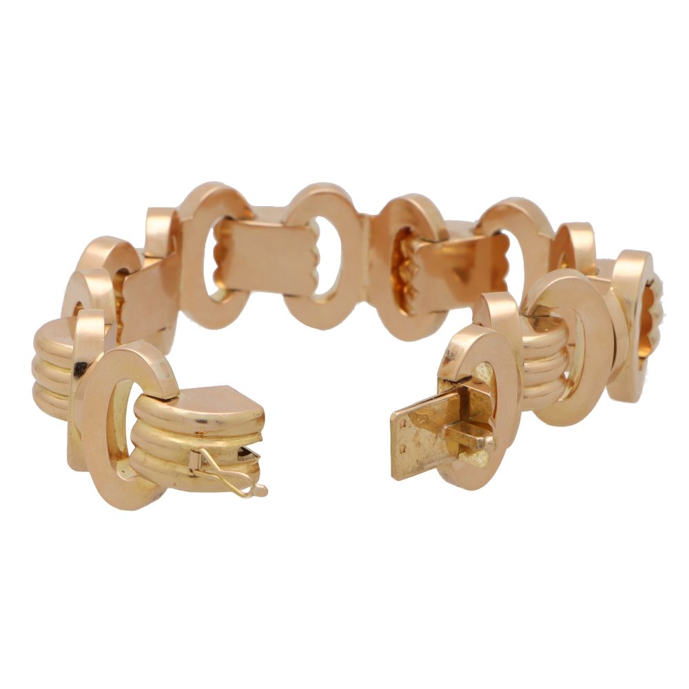 gold retro bracelet