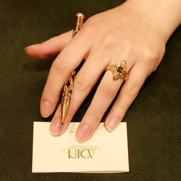 Antique Art Nouveau Diamond Flower Ring