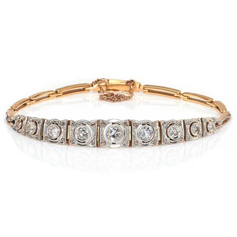 Antique Edwardian Diamond Bracelet