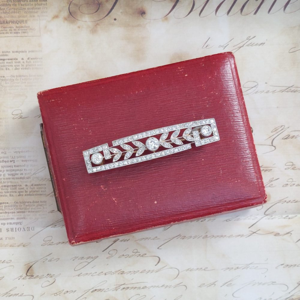 Antique Edwardian Diamond Brooch